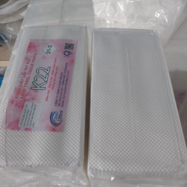 Combo 10 gói khăn giấy cao cấp 2 lớp, 100 tờ/1 gói, thấm hút tốt 20x22cm - 115.000₫