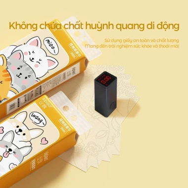 Combo 10 Gói Khăn Giấy Mini Mèo SIPIAO 250 Tờ 4 Lớp Cao Cấp - Giá ưu đãi 139.000 VND