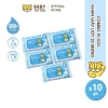 Combo 10 Gói Khăn Giấy Ướt BABY TATTOO Không Mùi - 20 miếng, Giá Ưu Đãi 200k