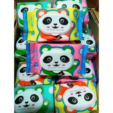 Combo 10 gói khăn ướt Baby 650g không mùi - Siêu mềm, an toàn cho bé, giá 59.999