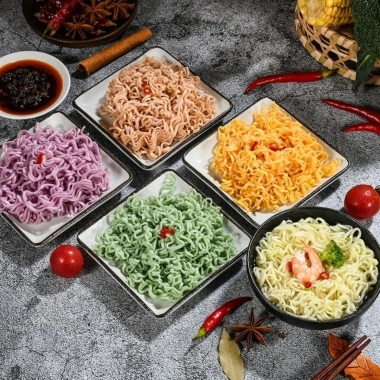 Combo 10 gói Mì kiều mạch & mì ăn liền rau củ 5 vị - Bó xôi, cà rốt, khoai lang tím - Ăn kiêng, chay, giảm cân - 41.500₫ 8