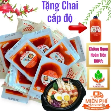 Combo 10 gói mì Koreno ăn vặt + 10 gói sốt, tặng 1 chai ớt 7 cấp độ 100ml - 179.000₫ 6