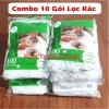 Combo 10 Gói Túi Lưới Lọc Rác Bồn Rửa Chén Bát Chống Tắc Nghẽn Hàng Có Chun 2