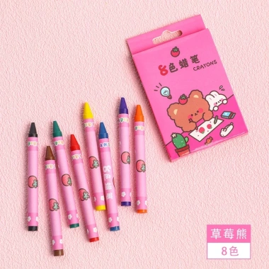Combo 10 hộp bút chì màu & sáp tô màu cho bé - Đồ vẽ dễ thương, giảm còn 83.000₫ 5