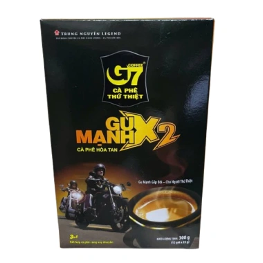 Combo 10 Hộp Cà Phê Sữa Hòa Tan G7 3in1 Trung Nguyên Gu mạnh 12 gói 792k