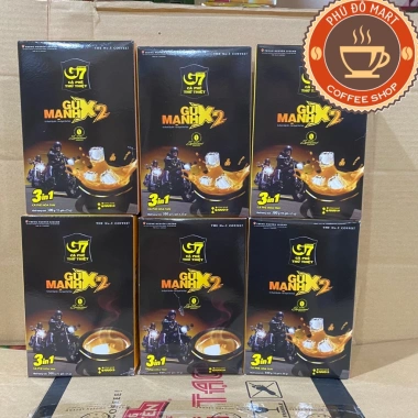 Combo 10 Hộp Cà Phê Sữa Hòa Tan G7 3in1 Trung Nguyên Gu mạnh 12 gói 792k