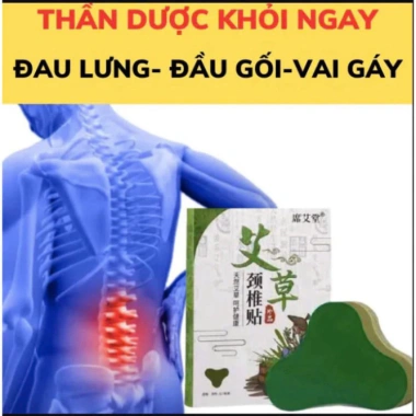 Combo 10 Hộp Dán Ngải Cứu 12 Miếng Giảm Đau Cổ Vai Gáy Nhanh HGHOME 54.900 VND 4 Combo 10 Hộp Dán Ngải Cứu 12 Miếng Giảm Đau Cổ Vai Gáy Nhanh HGHOME 54.900 VND 4