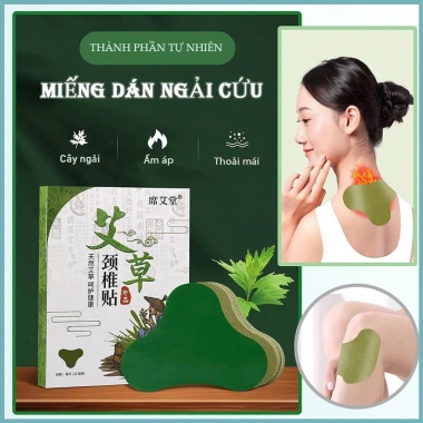 Combo 10 Hộp Dán Ngải Cứu 120 Miếng - Giảm Đau Cổ Vai Lưng Khớp Đầu, Giá chỉ 79.900 VND