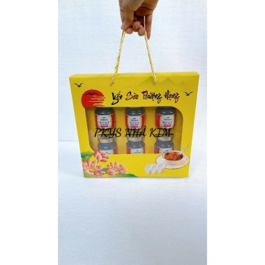 Combo 10 Hộp Đựng Yến 6 Hũ Chưng Sẵn + 10 Hũ 70-75ml Lục Giác 80ml kèm Khay - 198.000đ