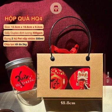 Combo 10 Hộp Giấy Kraft Giá Rẻ Quà Tết, Hạt Macca, Bánh Mứt, Kẹo Nougat 58,800 VND 4 Combo 10 Hộp Giấy Kraft Giá Rẻ Quà Tết, Hạt Macca, Bánh Mứt, Kẹo Nougat 58,800 VND 4