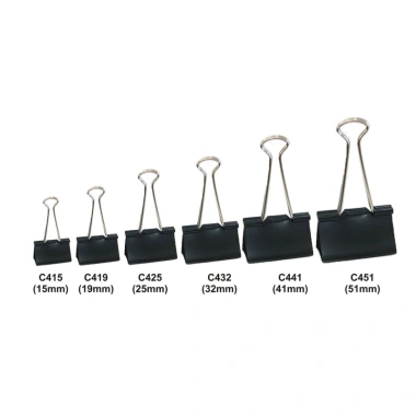 Combo 10 hộp kẹp bướm đen 15‑25mm – Văn phòng phẩm Thu, giá chỉ 80.000₫