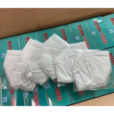 Combo 10 hộp Khẩu trang TS95 kháng khuẩn 5 lớp siêu dày, mịn không xù lông