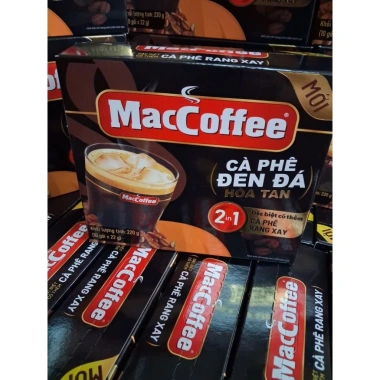 Combo 10 hộp MacCoffee Đen Đá Hòa Tan 2in1 + Coffee Rang Xay Năng Lượng Bùng, Giá 340.000 2 Combo 10 hộp MacCoffee Đen Đá Hòa Tan 2in1 + Coffee Rang Xay Năng Lượng Bùng, Giá 340.000 2