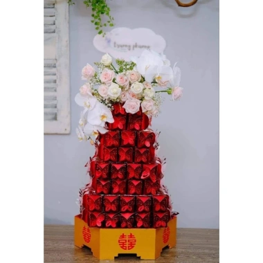 Combo 10 hộp quà bánh phu thê, chè, mứt sen, socola - Giá chỉ 10.000đ, giảm mạnh so với 13.000đ 5