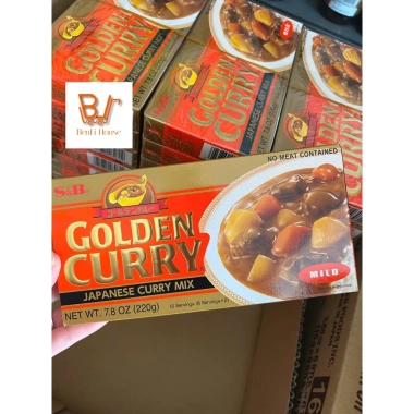 Combo 10 Hộp Viên Nấu Cà Ri Nhật GOLDEN CURRY S&B 220g - Giá ưu đãi 780.000₫ 2