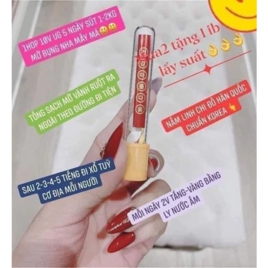 Combo 10 hộp Viên Xổ Mỡ Vành Ruột Linh Chi Đỏ - Giảm Cân An Toàn, Hiệu Quả, 297.000₫ 7
