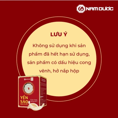 Combo 10 hộp Yến sào Nam Dược Tổ yến chưng đường phèn 70ml - Giá ưu đãi 296.080₫ 6