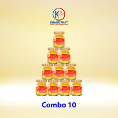 Combo 10 hũ Tổ Yến Chưng Đông Trùng Hạ Thảo 386mg Dược Khang Phát Tăng Cường Sức Khỏe 149.000 VND