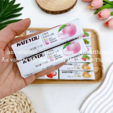 Combo 10 Kẹo Sữa Chua Hoa Quả Kate You - Kẹo Mềm Trái Cây 17g Giá 27.000₫ 4 Combo 10 Kẹo Sữa Chua Hoa Quả Kate You - Kẹo Mềm Trái Cây 17g Giá 27.000₫ 4