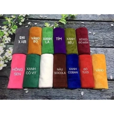 Combo 10 khăn 30x30cm đa năng làm nail, móng, lau tay, xe, bếp - mềm mịn, siêu thấm hút, không đổ lông, có móc treo 5 Combo 10 khăn 30x30cm đa năng làm nail, móng, lau tay, xe, bếp - mềm mịn, siêu thấm hút, không đổ lông, có móc treo 5