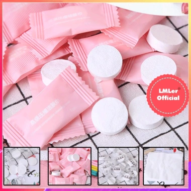 Combo 10 Khăn Giấy Nén Du Lịch Hình Viên Kẹo P327 - Gọn Nhẹ, Tiện Lợi, Giá Chỉ 12.000 VND