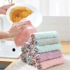 Combo 10 Khăn Lau Bếp 2 Mặt Đa Năng Siêu Thấm Hút Lau tay, bát đĩa, giá 9.800 VNĐ 7