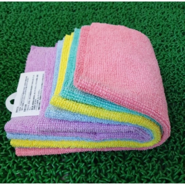Combo 10 khăn lau đa năng microfiber cao cấp WIPERS 5 màu 25x25cm CONDOR giá ưu đãi 149k