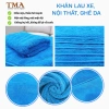Combo 10 Khăn Lau Xe Microfiber Không Bụi + Bàn Chải Vệ Sinh Nội Thất - Chăm Sóc Xe, Giá 75.000đ