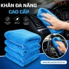 Combo 10 Khăn Lau Xe Microfiber Không Bụi + Bàn Chải Vệ Sinh Nội Thất - Chăm Sóc Xe, Giá 75.000đ 8