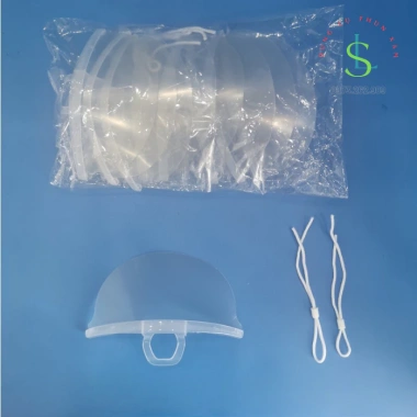 Combo 10 Khẩu Trang Nhựa Trong Suốt y tế - Giá 45.000, Bảo Vệ Toàn Diện
