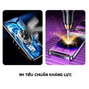 Combo 10 kính cường lực iPhone nano, tương thích iPhone 7‑17 Pro/Max, giảm giá
