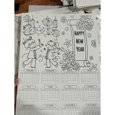 Combo 10 Lịch Tô Màu Tết 2.026 A3 Bìa Cứng C300 Siêu Bền Nhiều mẫu Giá 40.000đ 4 Combo 10 Lịch Tô Màu Tết 2.026 A3 Bìa Cứng C300 Siêu Bền Nhiều mẫu Giá 40.000đ 4