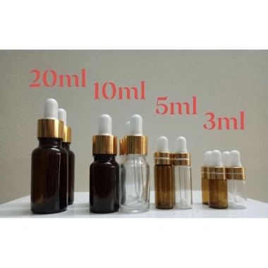 Combo 10 lọ chiết nắp bóp serum 3ml-5ml-10ml-15ml-20ml - Giá chỉ 44.200₫