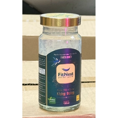 Combo 10 lọ Fitnest Yến chưng đông trùng hạ thảo 770mg 100ml - 199.000 VND
