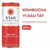 Combo 10 lon Star Kombucha 250ml 6 vị cam đào, vải kiwi, ổi hồng, dâu tây, lưu đỏ, atiso đỏ - Giá 399.000₫ 3