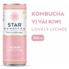Combo 10 lon Star Kombucha 250ml 6 vị cam đào, vải kiwi, ổi hồng, dâu tây, lưu đỏ, atiso đỏ - Giá 399.000₫ 9