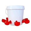Combo 10 Máng Uống và 1 Mũi Khoan Tự Động Chảy - Giải Pháp Tiết Kiệm Chi Phí cho Gà Vịt Ngan Gia Cầm, Giá chỉ 59.000đ