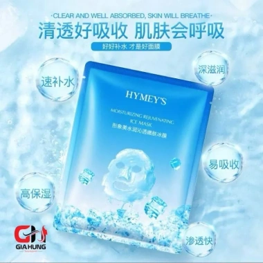 Combo 10 Mặt Nạ Đá Băng HYMEYS Dưỡng ẩm, Trắng sáng, Se lỗ chân lông, 26.000₫