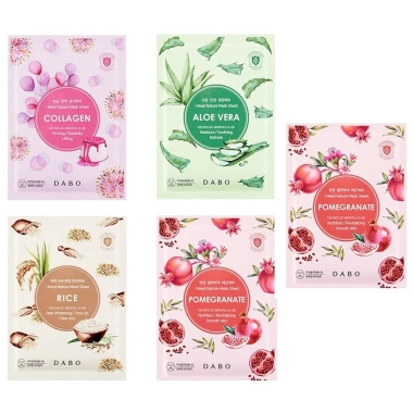 Combo 10 Mặt Nạ Dabo Collagen I NEED NATURE Hàn Quốc - Mờ Nám, Trắng Da, 129k 3