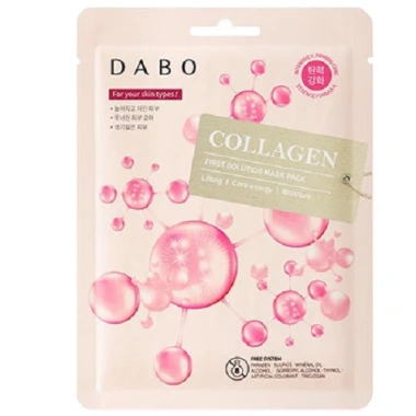 Combo 10 Mặt Nạ Dabo Collagen I NEED NATURE Hàn Quốc - Mờ Nám, Trắng Da, 129k 5