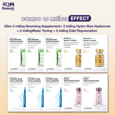 Combo 10 Mặt Nạ Dưỡng Da WonJin Effect 30g - Giá Ưu Đãi 298.800₫, Chất Lượng KOL