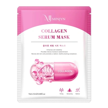 Combo 10 Mặt Nạ Giấy Dưỡng Da Serum Trắng Da Ngừa Mụn Cấp Ẩm Phục Hồi Vitamin C Chỉ 27.997đ