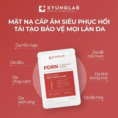 Combo 10 Mặt Nạ KyungLab PDRN Therapy Cấp Ẩm Sâu, Phục Hồi, Tái Tạo Da, Chống Lão Hóa – Giá 171.600 VND 5 Combo 10 Mặt Nạ KyungLab PDRN Therapy Cấp Ẩm Sâu, Phục Hồi, Tái Tạo Da, Chống Lão Hóa – Giá 171.600 VND 5