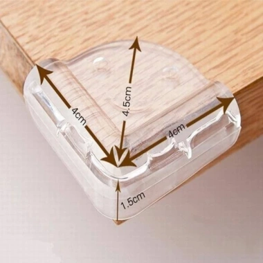 Combo 10 Miếng Bịt Góc Bàn Silicon Trong Suốt Tránh Va Đập Cho Bé - Giá 32.800đ