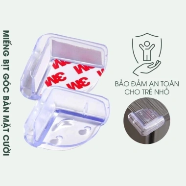 Combo 10 Miếng Bịt Góc Bàn Silicon Trong Suốt Tránh Va Đập Cho Bé - Giá 32.800đ 8 Combo 10 Miếng Bịt Góc Bàn Silicon Trong Suốt Tránh Va Đập Cho Bé - Giá 32.800đ 8