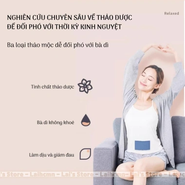 Combo 10 Miếng Dán Giảm Đau Bụng PISSA Giữ Nhiệt Thảo Dược và Giảm Đau Vai Gáy, Chỉ 45k