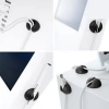 Combo 10 miếng dán giữ dây cáp sạc USB mini - Kẹp giữ dây sạc màu đen, Giá 26.000đ 7