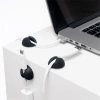Combo 10 miếng dán giữ dây cáp sạc USB mini - Kẹp giữ dây sạc màu đen, Giá 26.000đ 8