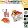 Combo 10 miếng dán giữ nhiệt cơ thể hình chuột túi - Sưởi ấm, giảm đau bụng kinh, giá ưu đãi 29.000₫
