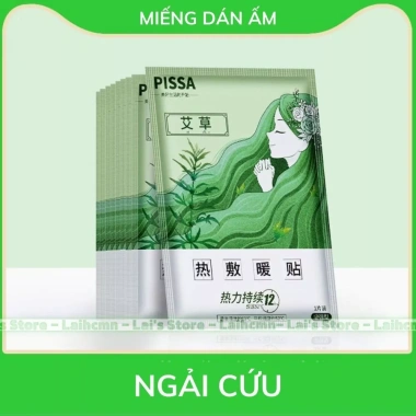 Combo 10 miếng Dán Giữ Nhiệt Cơ Thể Yisentang – Ngải Cứu, Giảm Đau Bụng Kinh, 47.000 VND